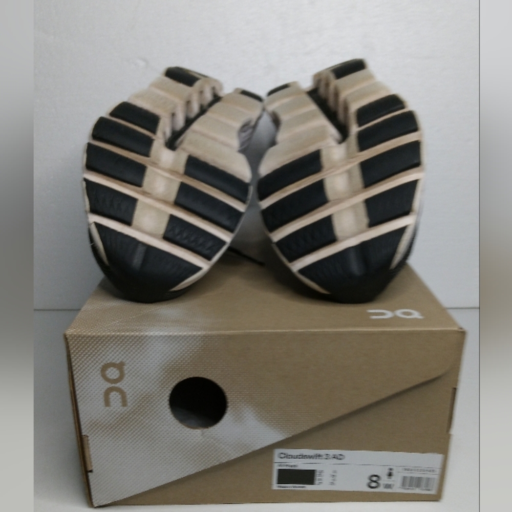 On Running Black and White Sneakers - Picture 8 of 8